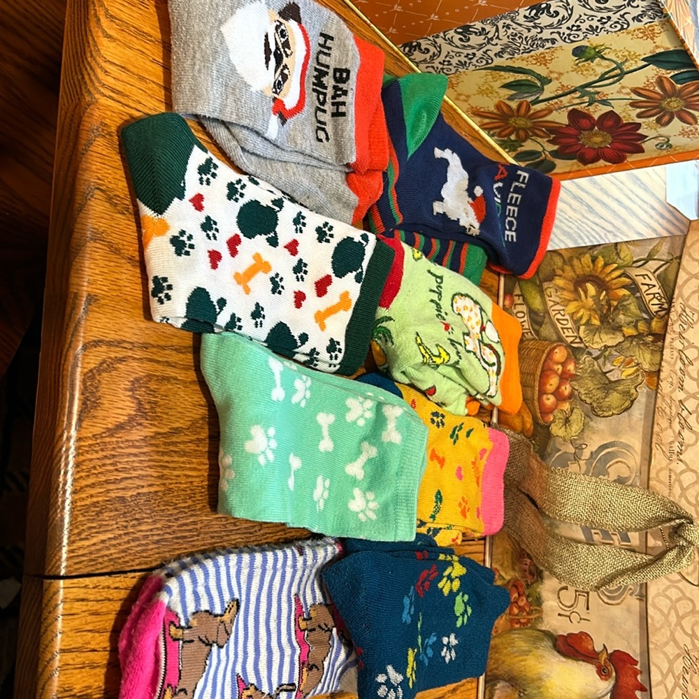 Pet lovers socks one dachshund 2 Christmas socks